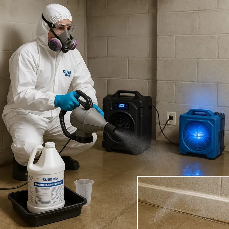 Sanitization and Odor Removal process in Los Fresnos, TX